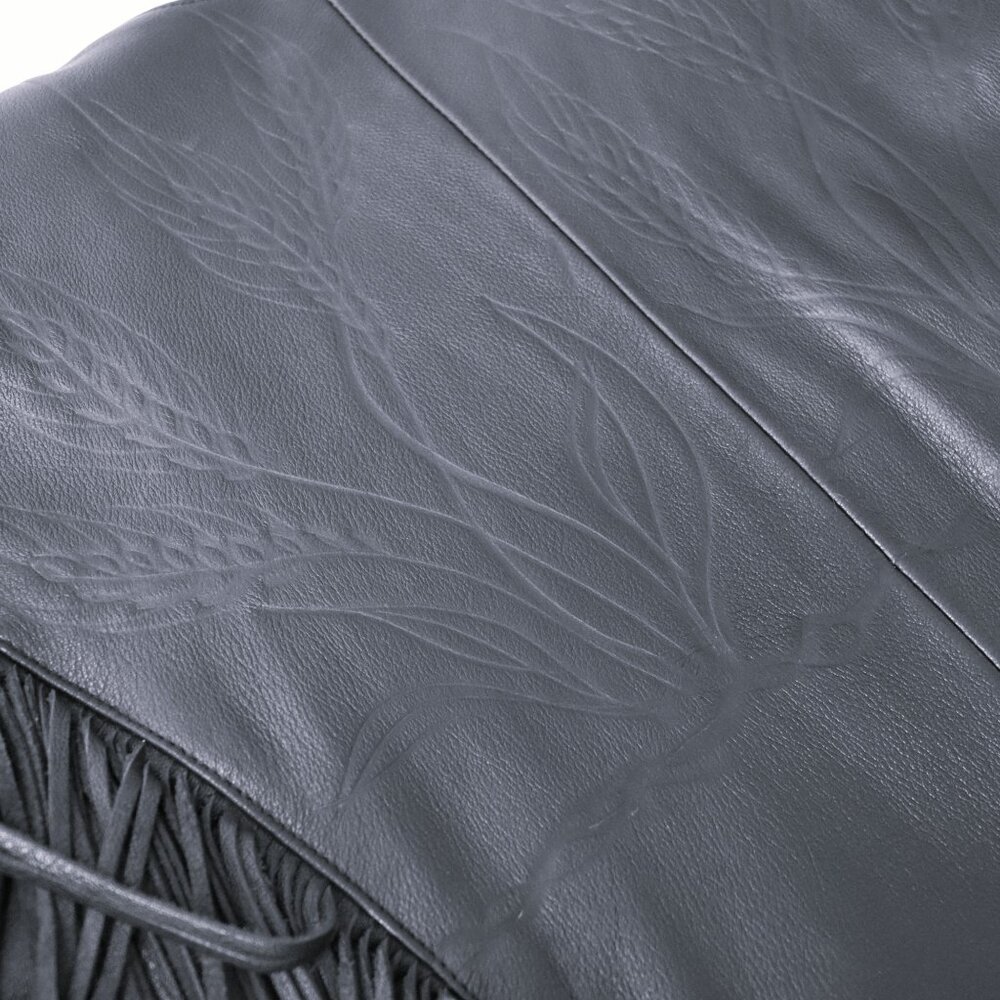 Custom Le Cuir Niko Leather Fringe Jacket – Made in Canada - Picture 10 of 13